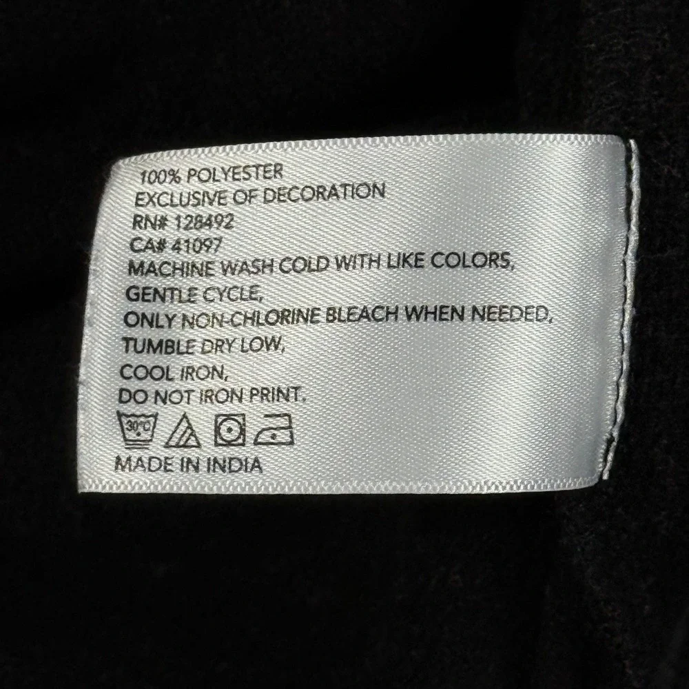 Greg Norman Mens XL Quarter Zip Heathered Black Golf Pullover Shirt Performance‎